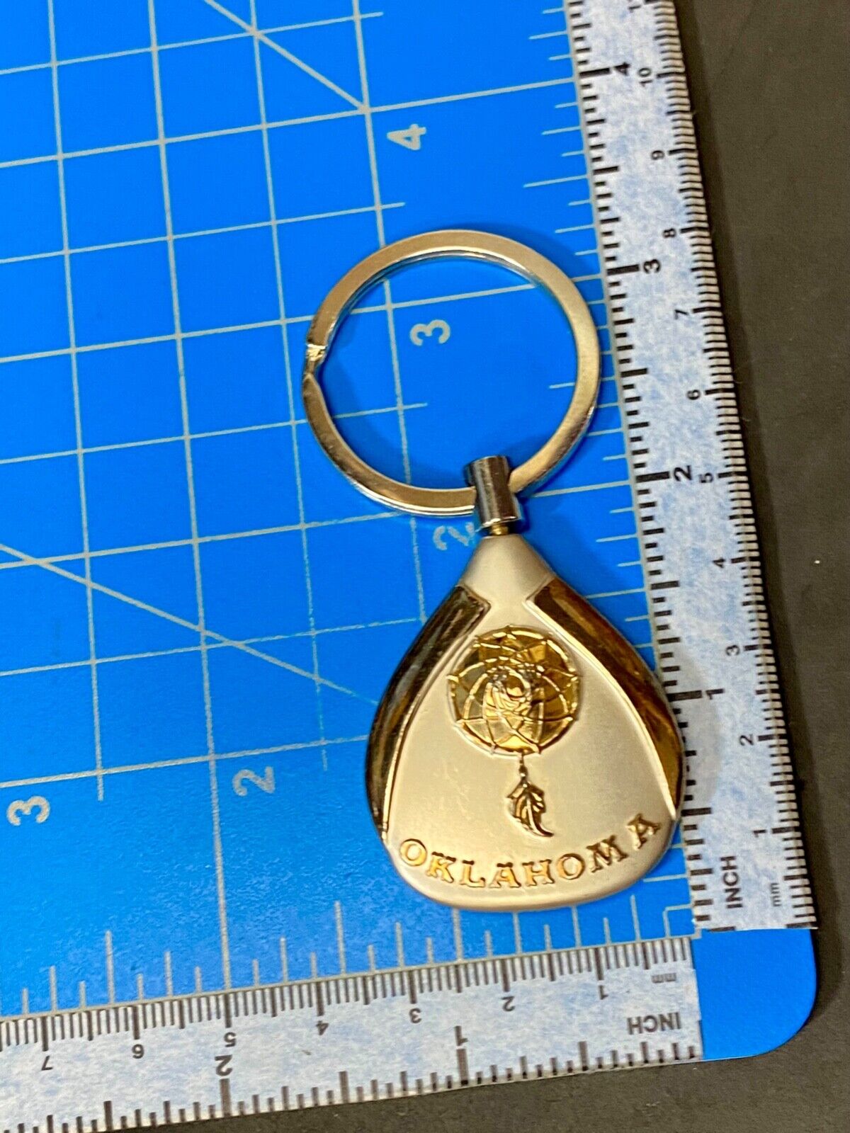 The Great State of Oklahoma keychain Souvenir Key Chain Key Ring