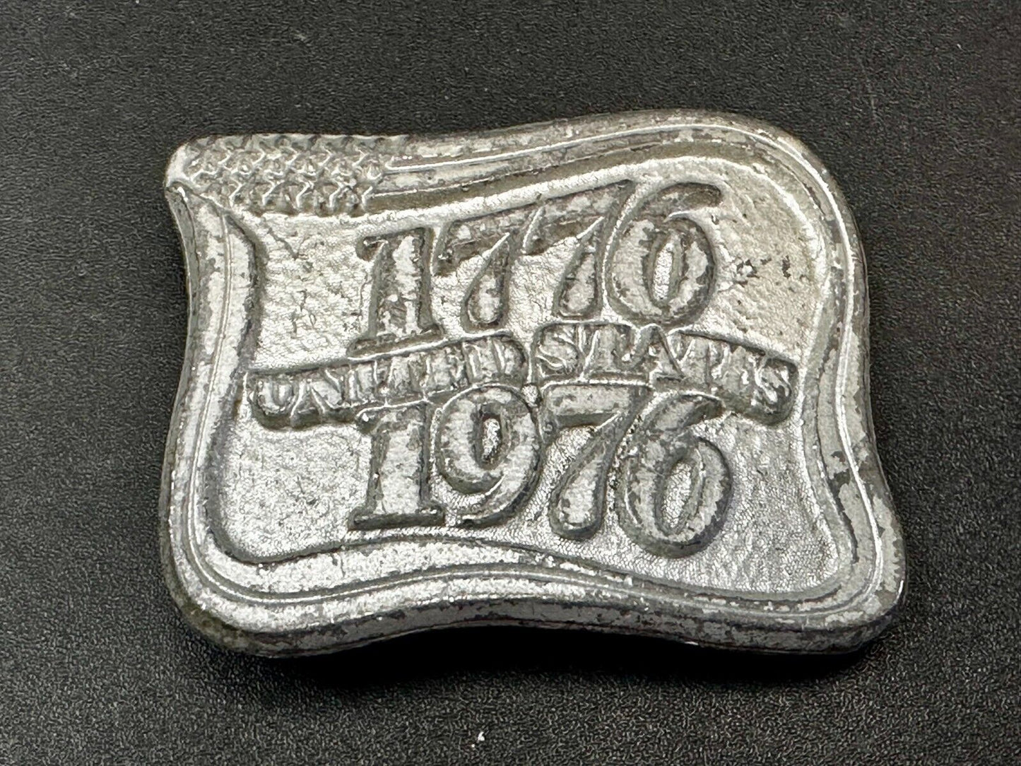 Bicentennial 1776 - 1976 United States Patriotic America Belt Buckle