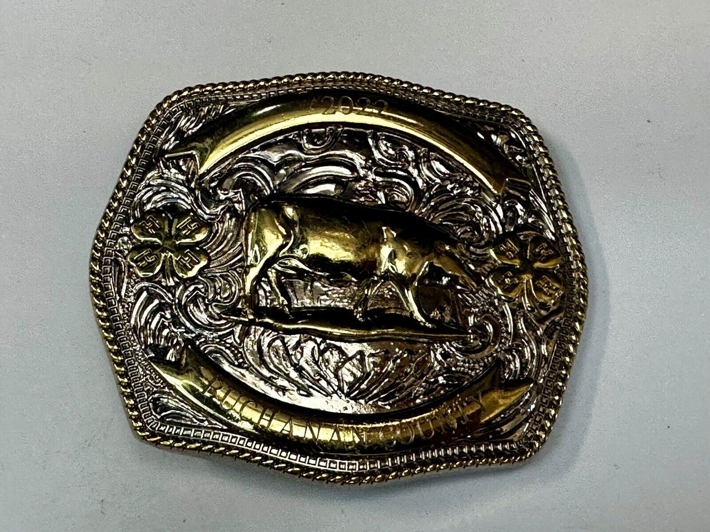 2022 Buchanan County Fair Iowa? Trophy Belt Buckle