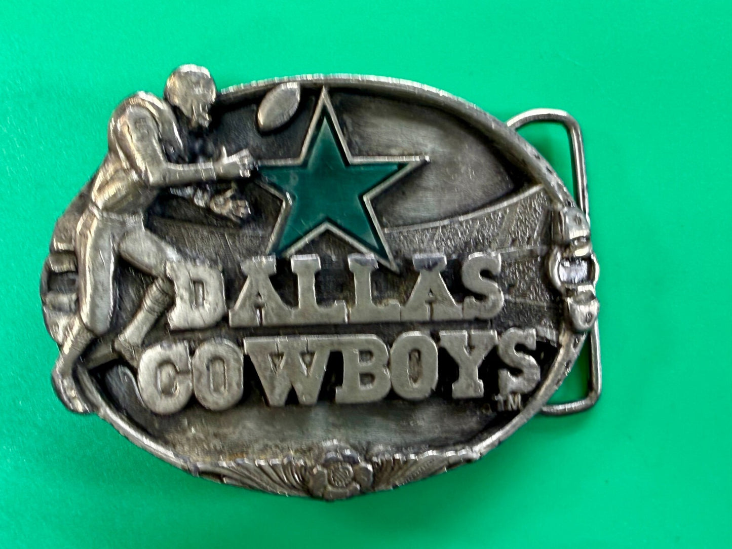The Dallas Cowboys American Football Team Sports Fan Siskiyou Vtg. Belt Buckle