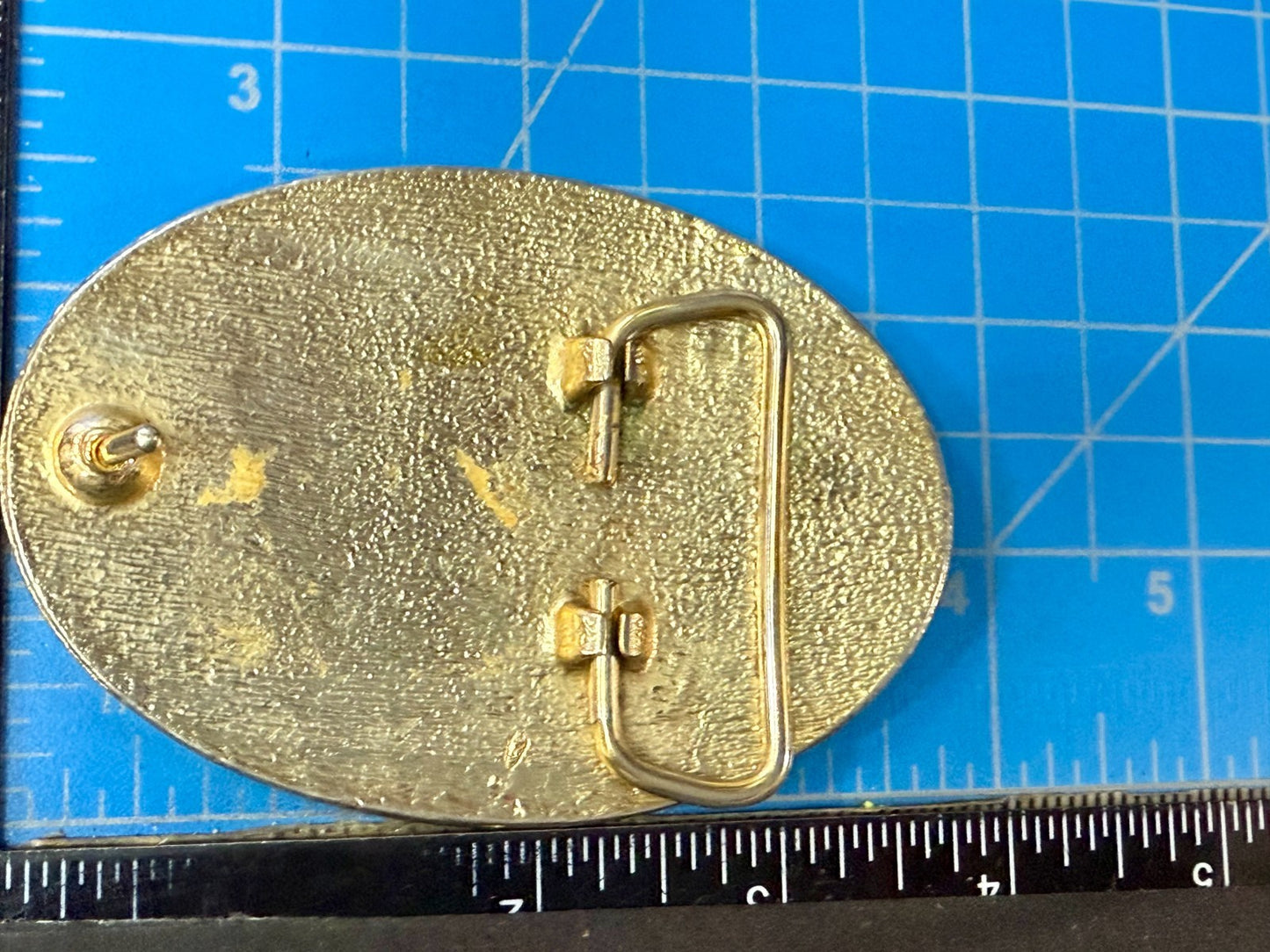 Bicentennial 1776-1976 Liberty Bell Ring Independence Commemorative Belt Buckle