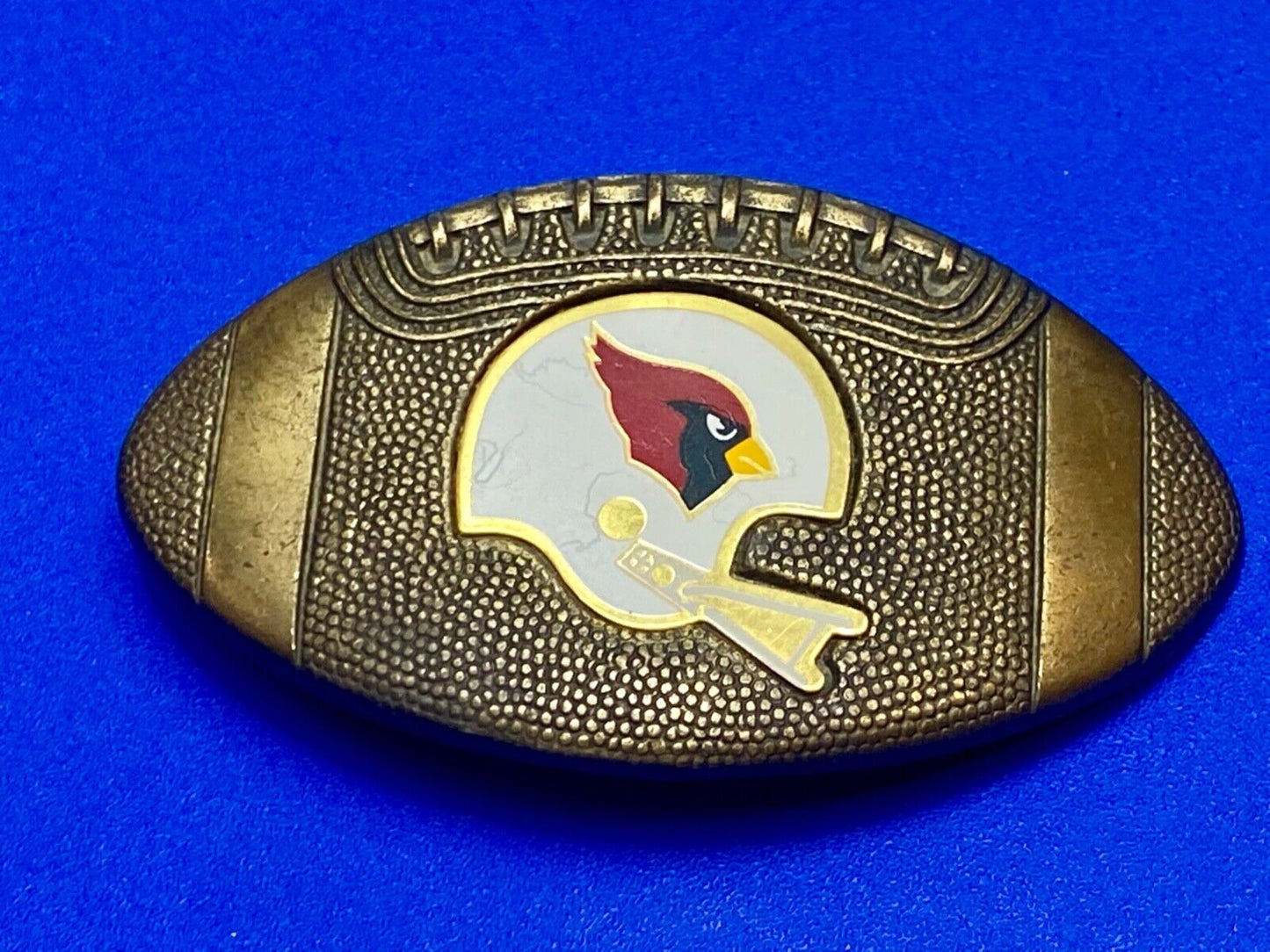 Vintage 1979 Arizona Cardinals Football team Belt Buckle VINTAGE NFL Properties