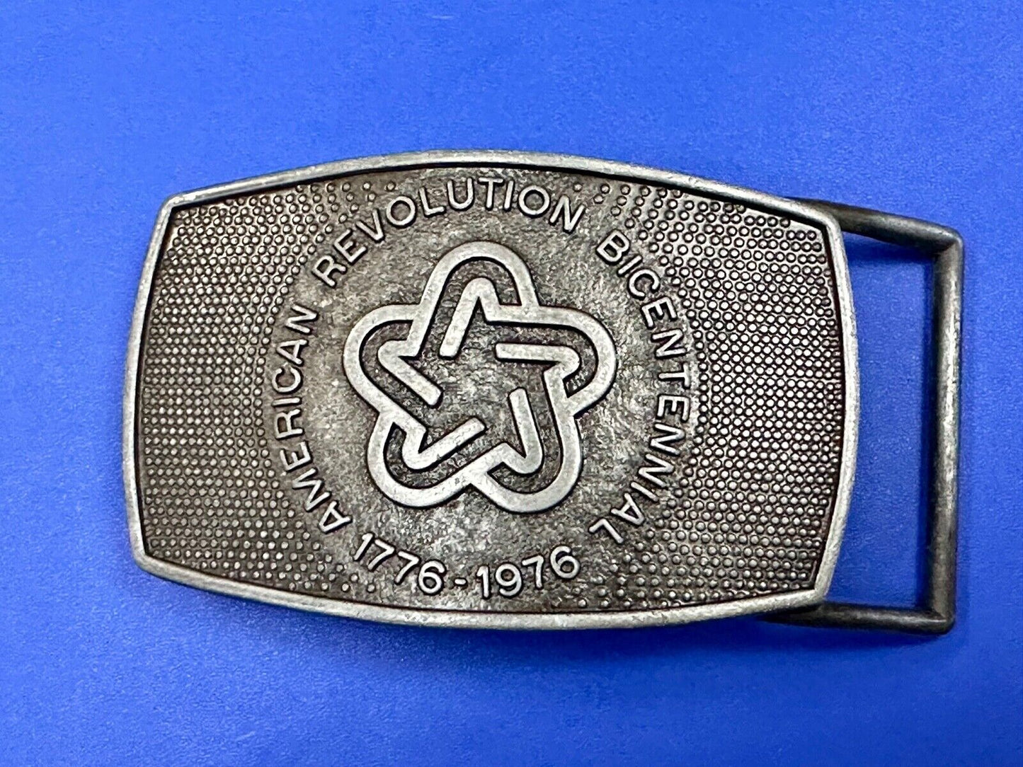 American Revolution Bicentennial Celebration Patriotic Vintage 1976 belt buckle