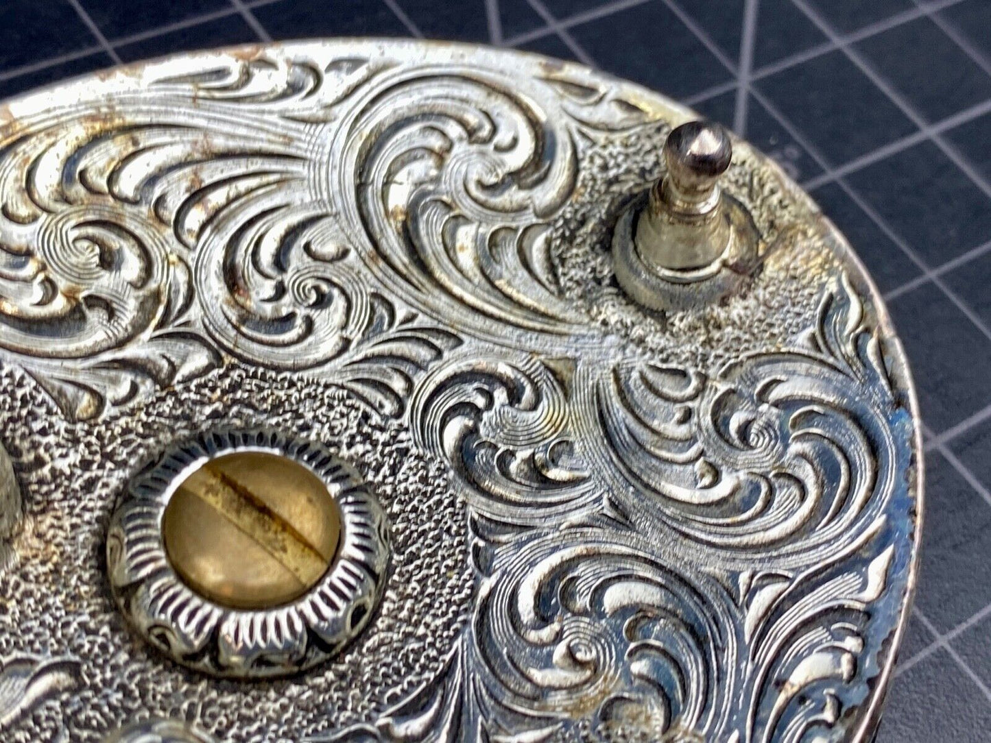 The great state of COLORADO- BEAUTIFUL mixed metal BELT BUCKLE CO Mountains