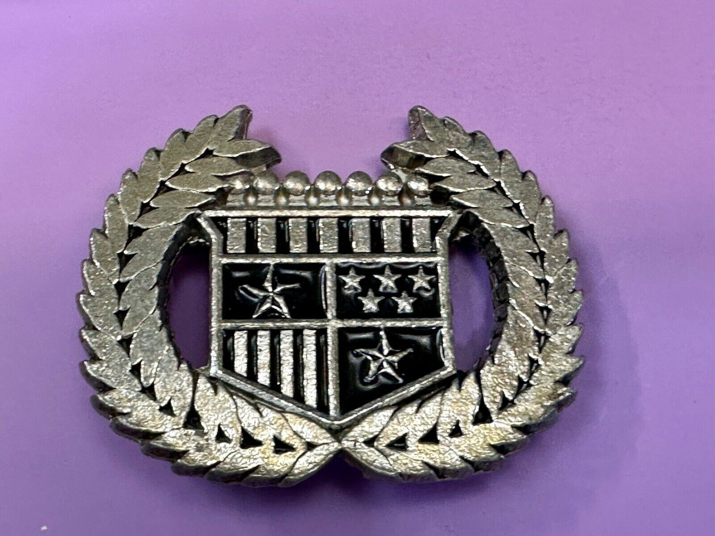 Vintage Cadillac Olive Branch Logo Cutout Belt Buckle by Mobtown 2002
