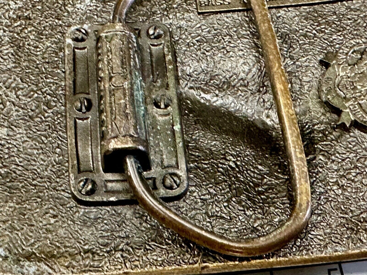 BASS Anglers Sportsman Society Fishing Club Great American belt buckle Co