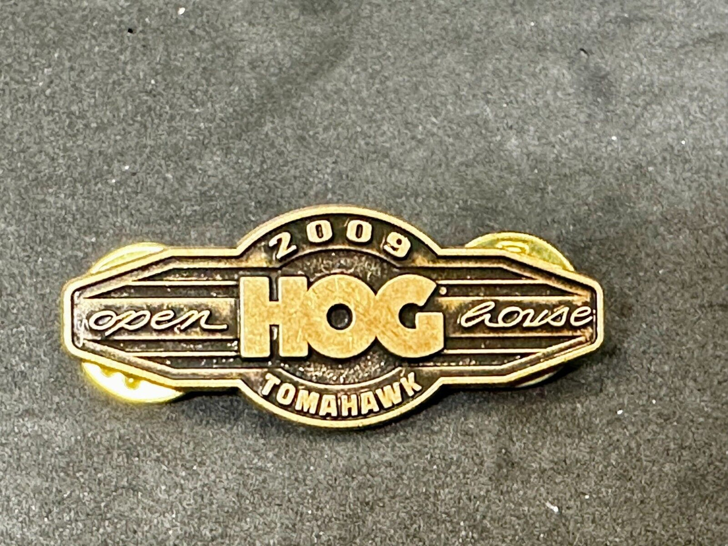 2009 Tomahawk NOS HOG Harley Davidson Owners Group Open House Pin