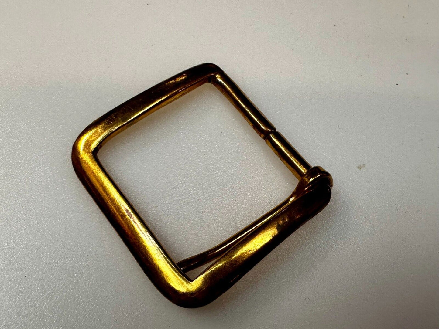2" Wide Vintage Brass Tone Replacement Belt Buckle