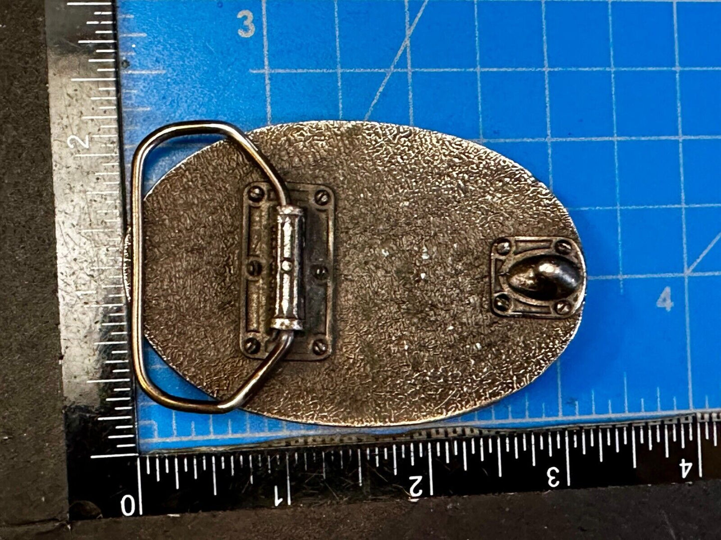 1992 Bass Anglers Sportsman Society Club 25th Anniversary Fishing Belt Buckle