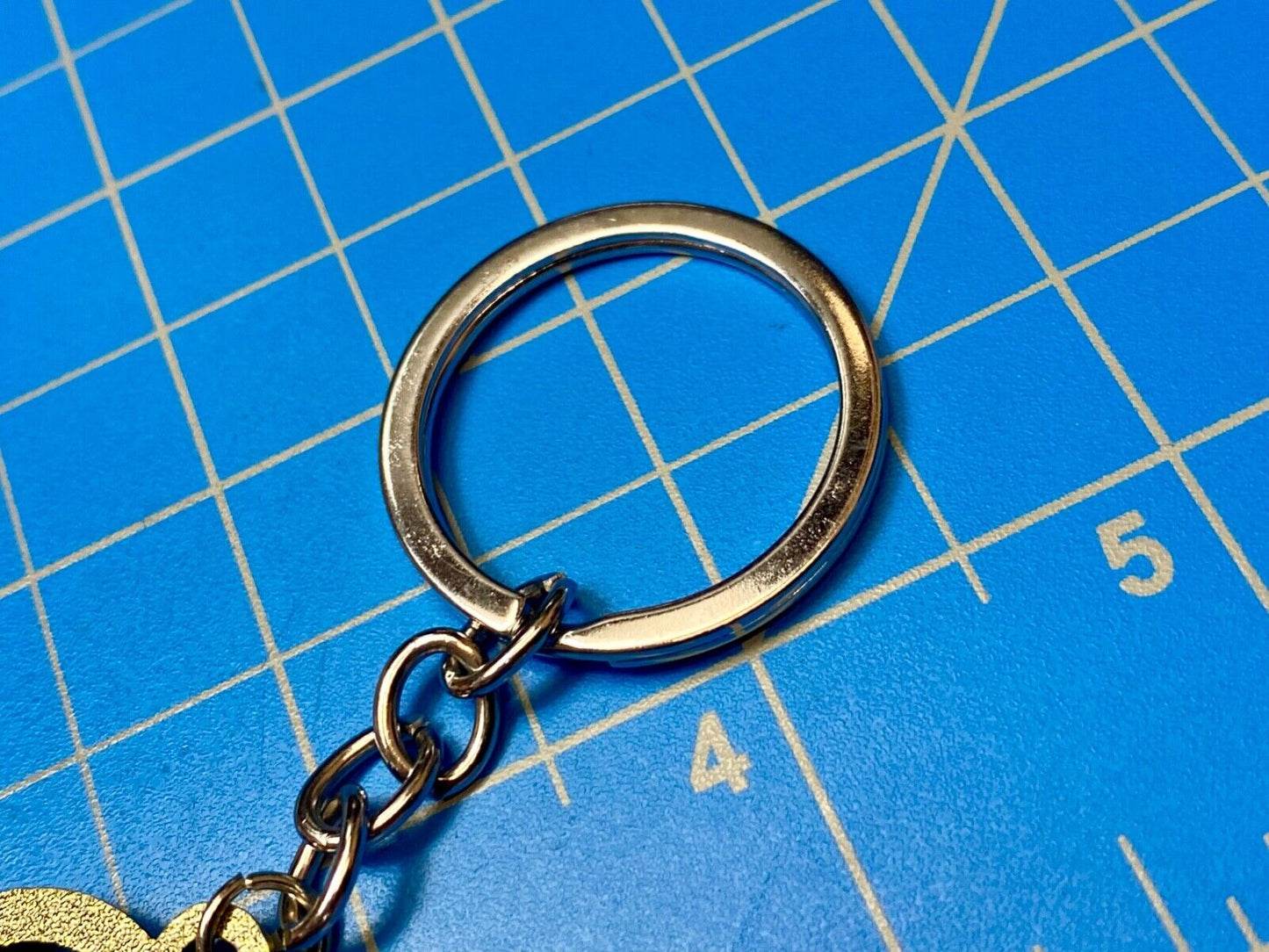 The Avengers word spelled out Keychain - Key Ring Chain