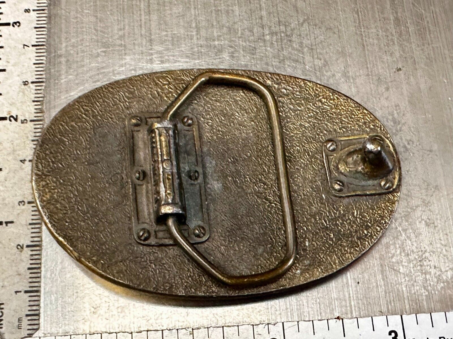 1992 Bass Anglers Sportsman Society Club 25th Anniversary Fishing Belt Buckle