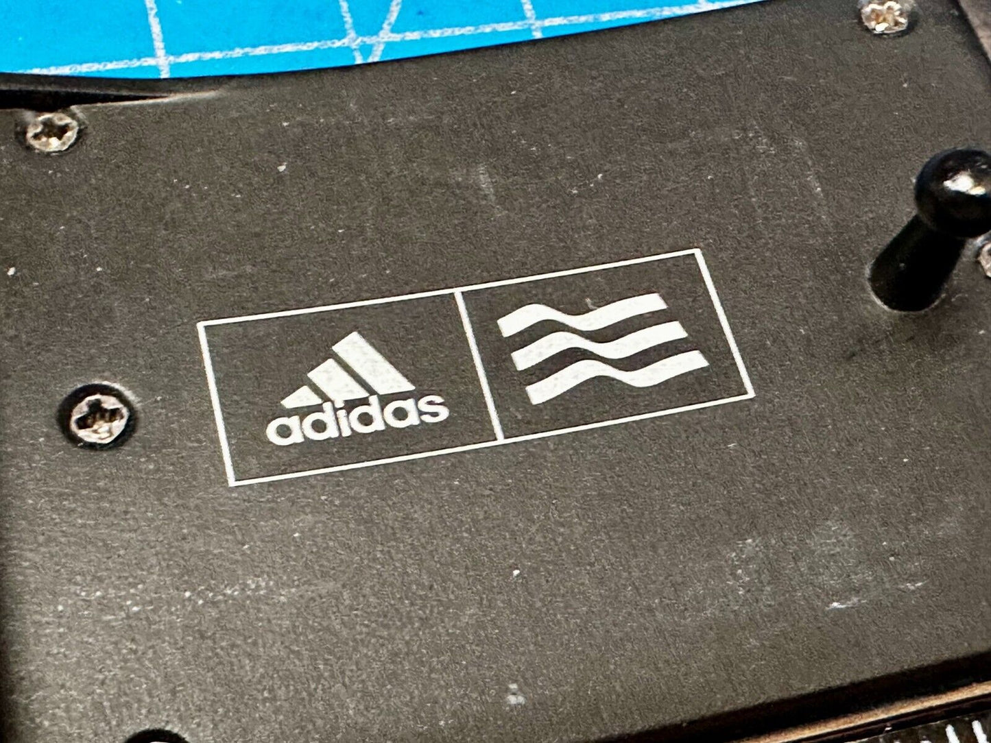 Adidas Golf 3 Stripe Matte Black Color - Trophy Award Style Belt Buckle