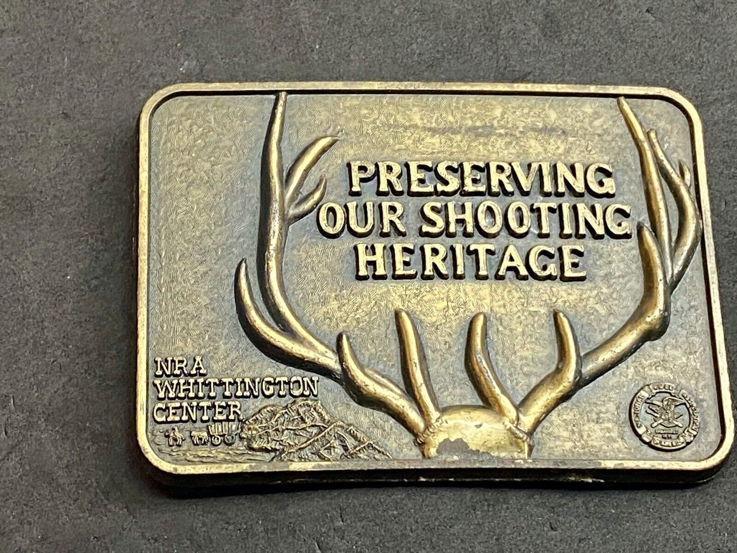 Belt Buckle Preserving shooting Heritage Gun Owners National Rifle Association