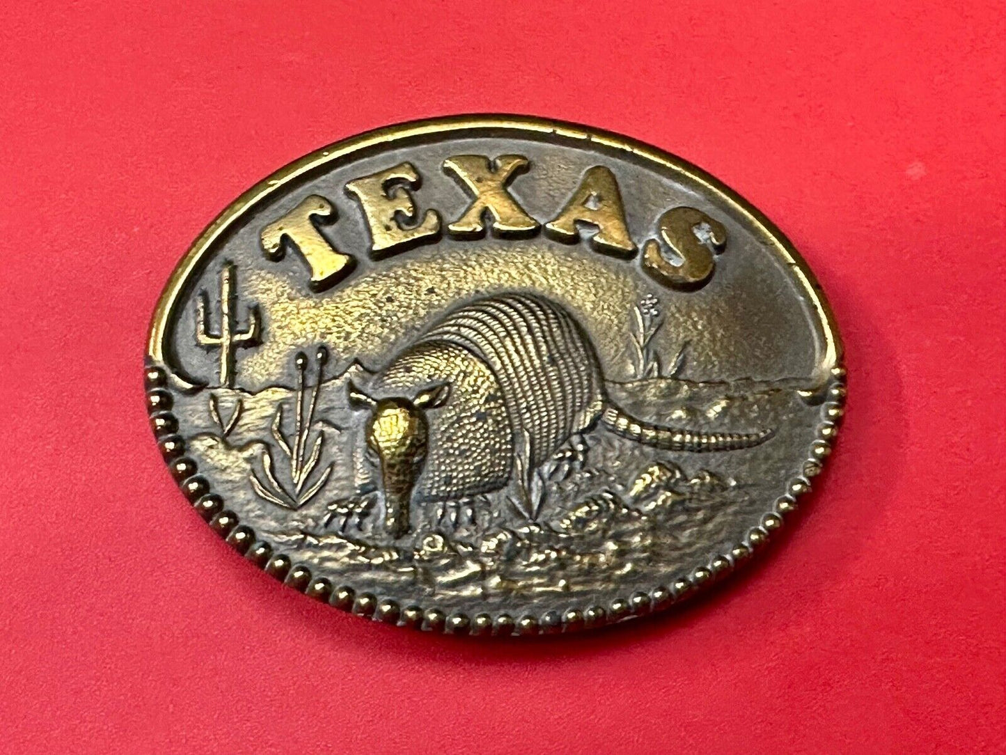 The Great State of Texas - Xalcaco T-17 Vintage belt buckle