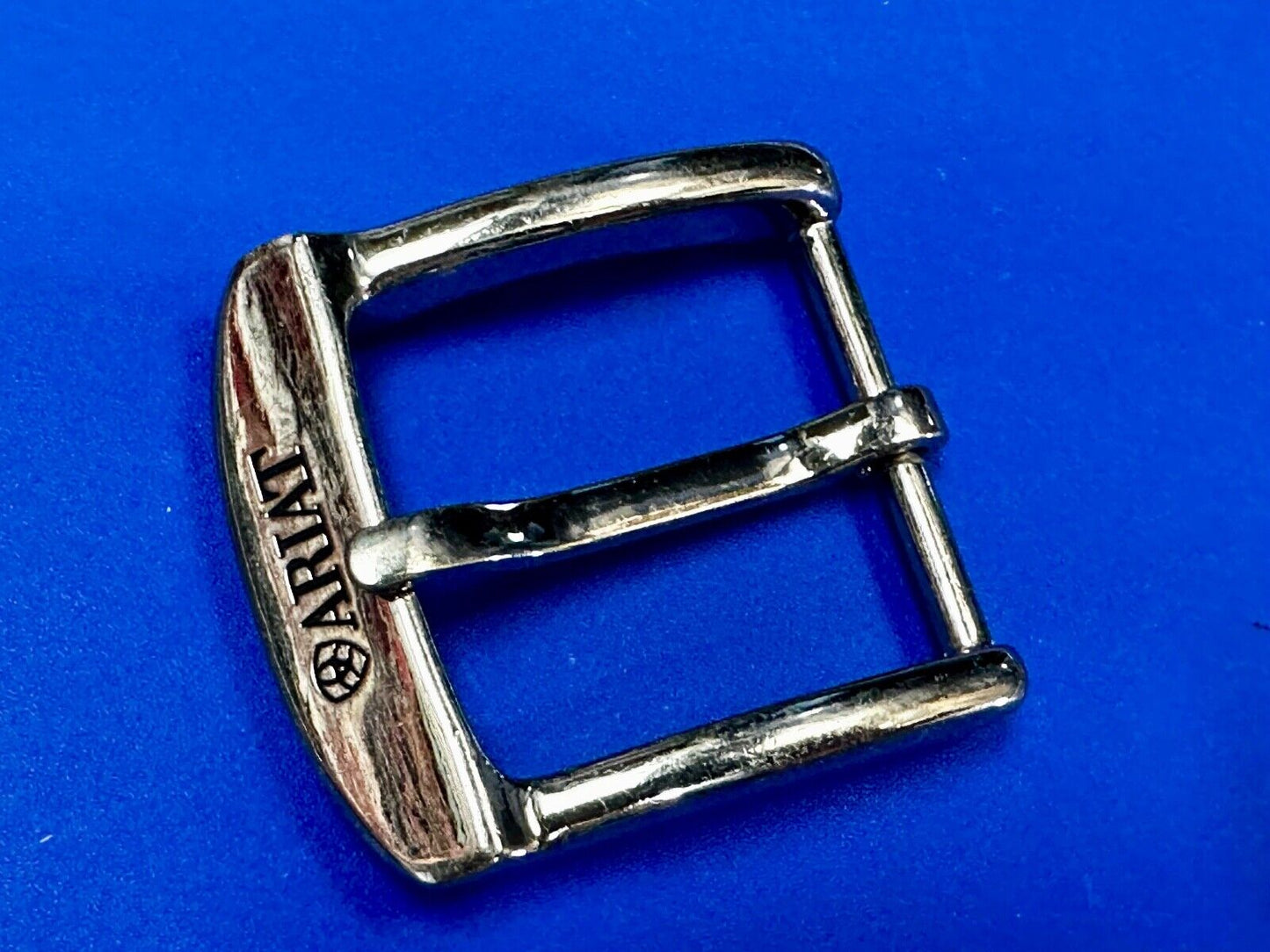 Ariat - Western silver tone ranger style replacement reflective 2" belt buckle