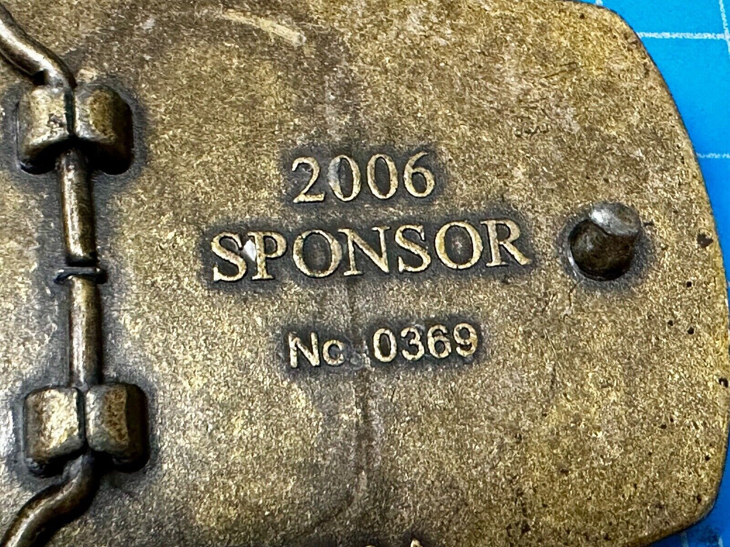 The American Veterans Disabled for life Memorial Commemorative Belt Buckle