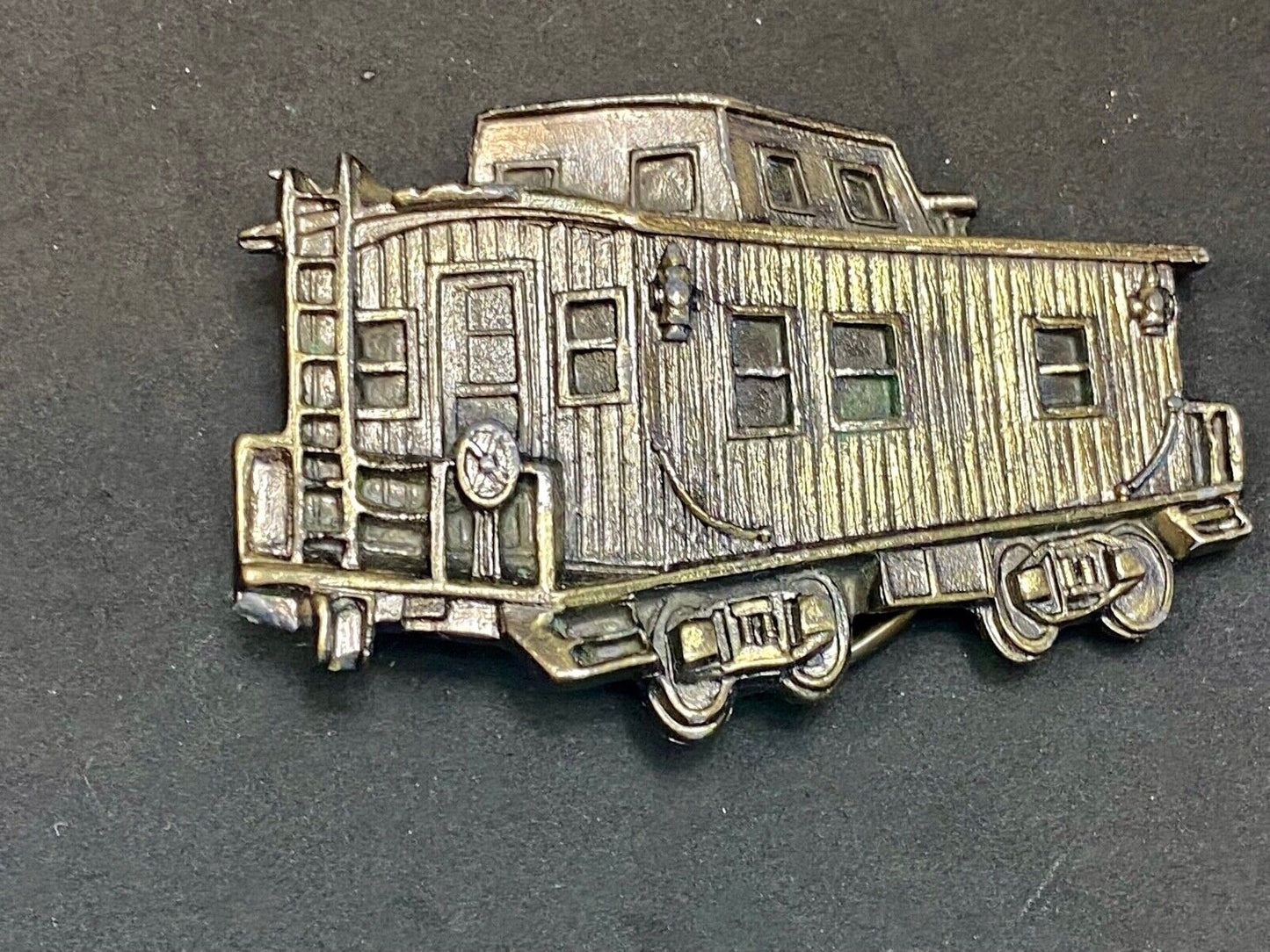 Vintage 1979 Train Caboose Cut Out - Collectors - Great American Belt Buckle Co