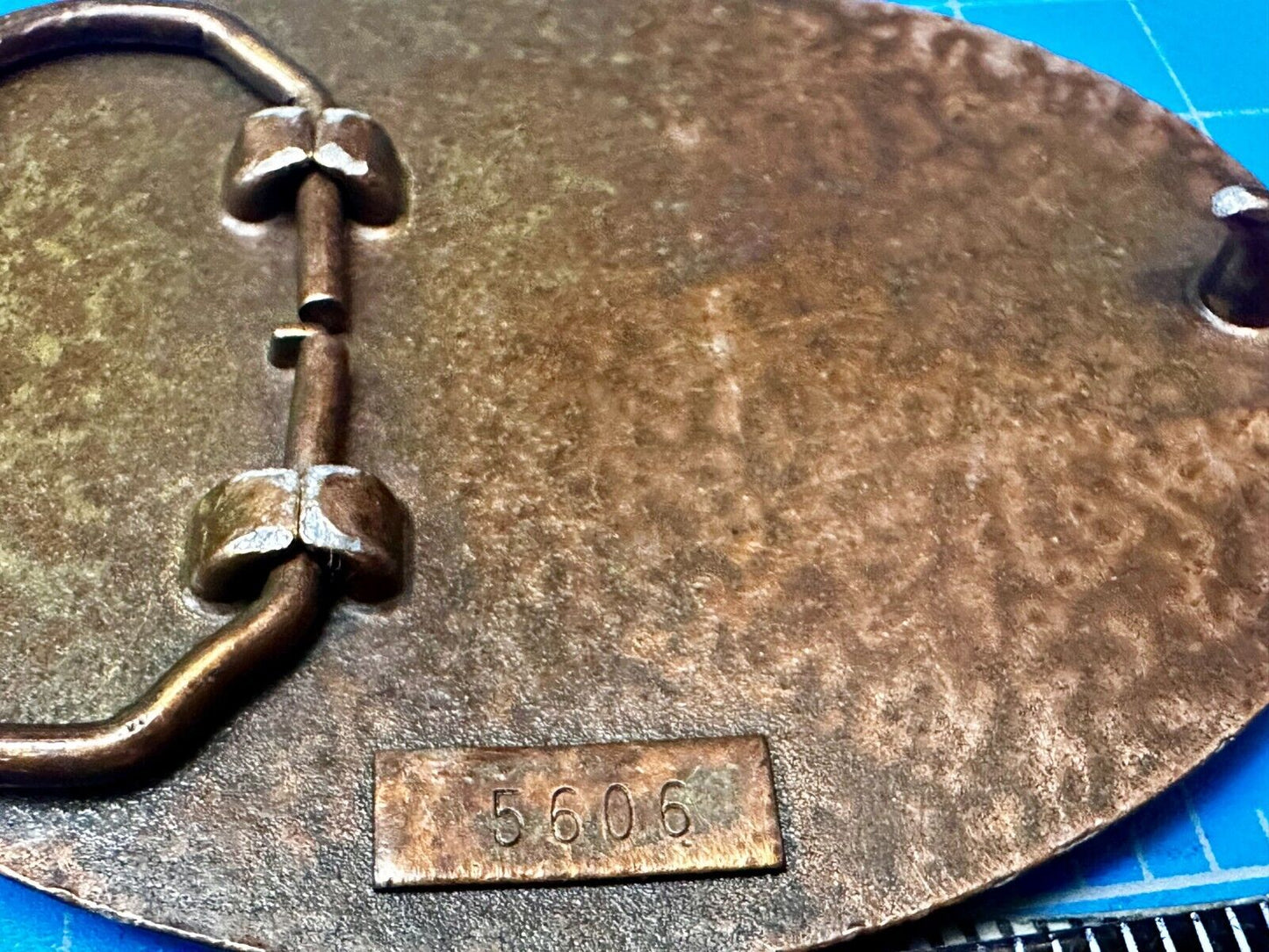 Trail of Tears Southwest Indian Children's Fund Vintage numbered Belt Buckle