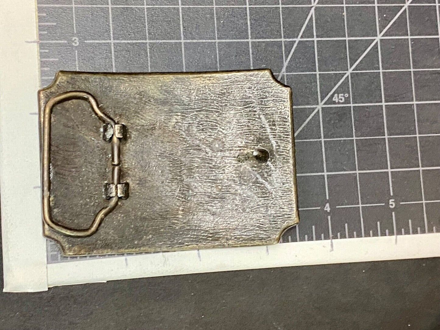 Tall In The Saddle Western Horse And Cowboy Way Of Life! Brass Tone Belt Buckle