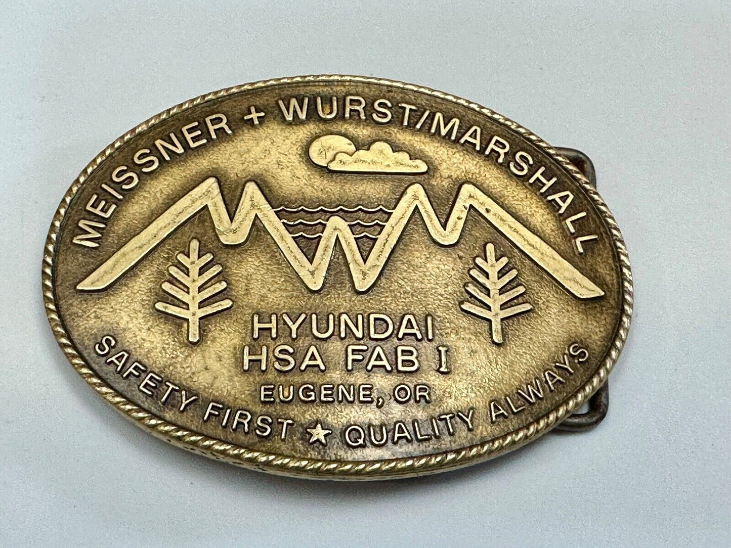 belt buckle Hyundai HSA FAB