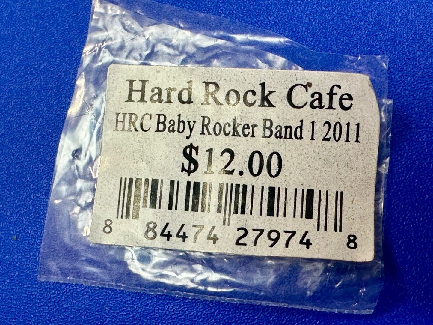2011 Miami FL Keyboard Player Hard Rock Cafe Baby Rocker collectors pin