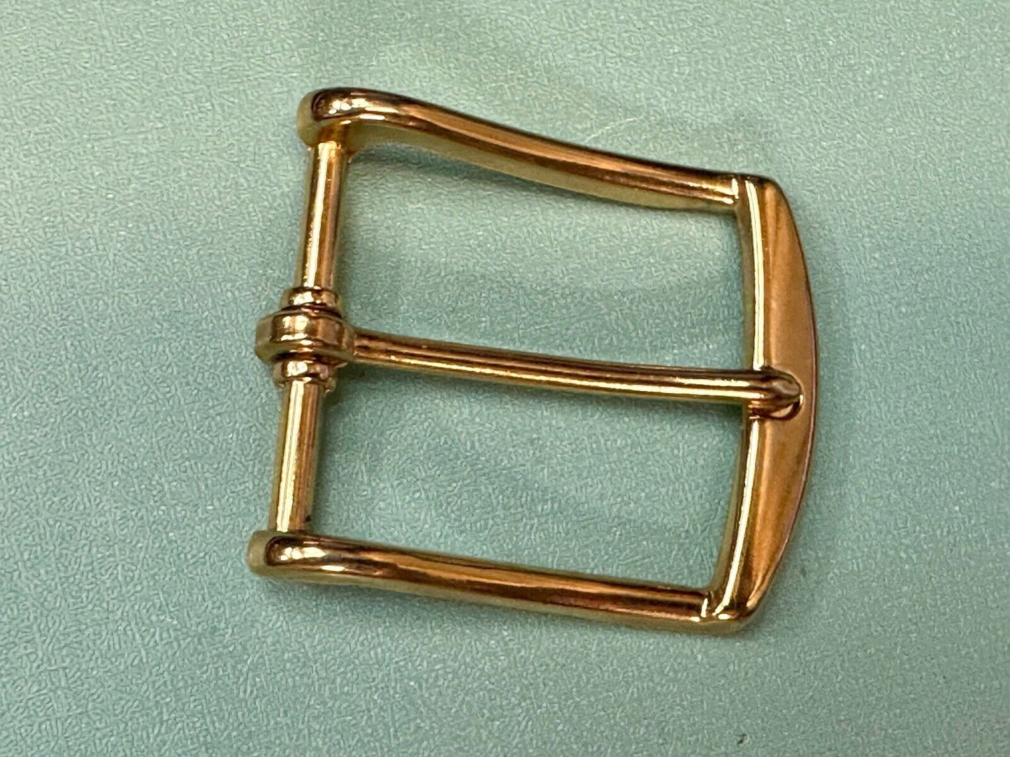 Vintage gold tone replacement belt buckle marked W