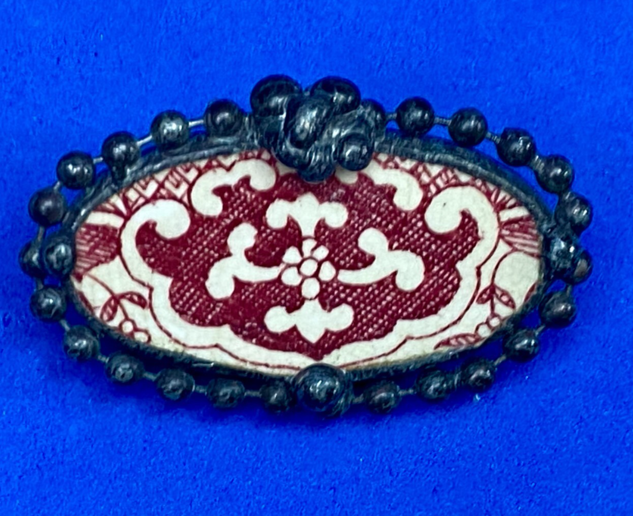 Art Nouveau Brooch Floral Theme Brooch Pin - TR96