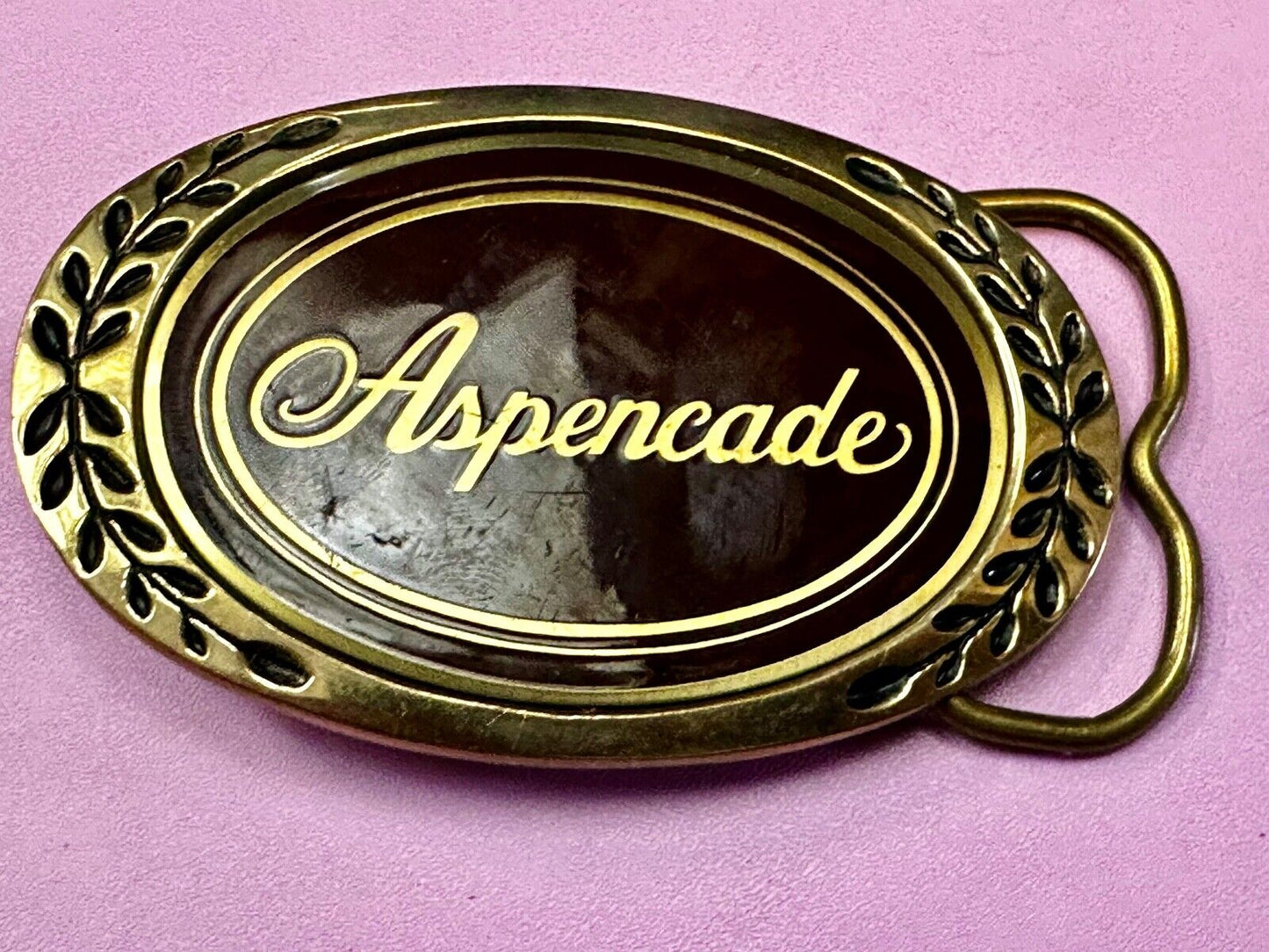 Aspencade Honda Motorcycle Heritage Buckles Aminco Solid Brass Belt Buckle