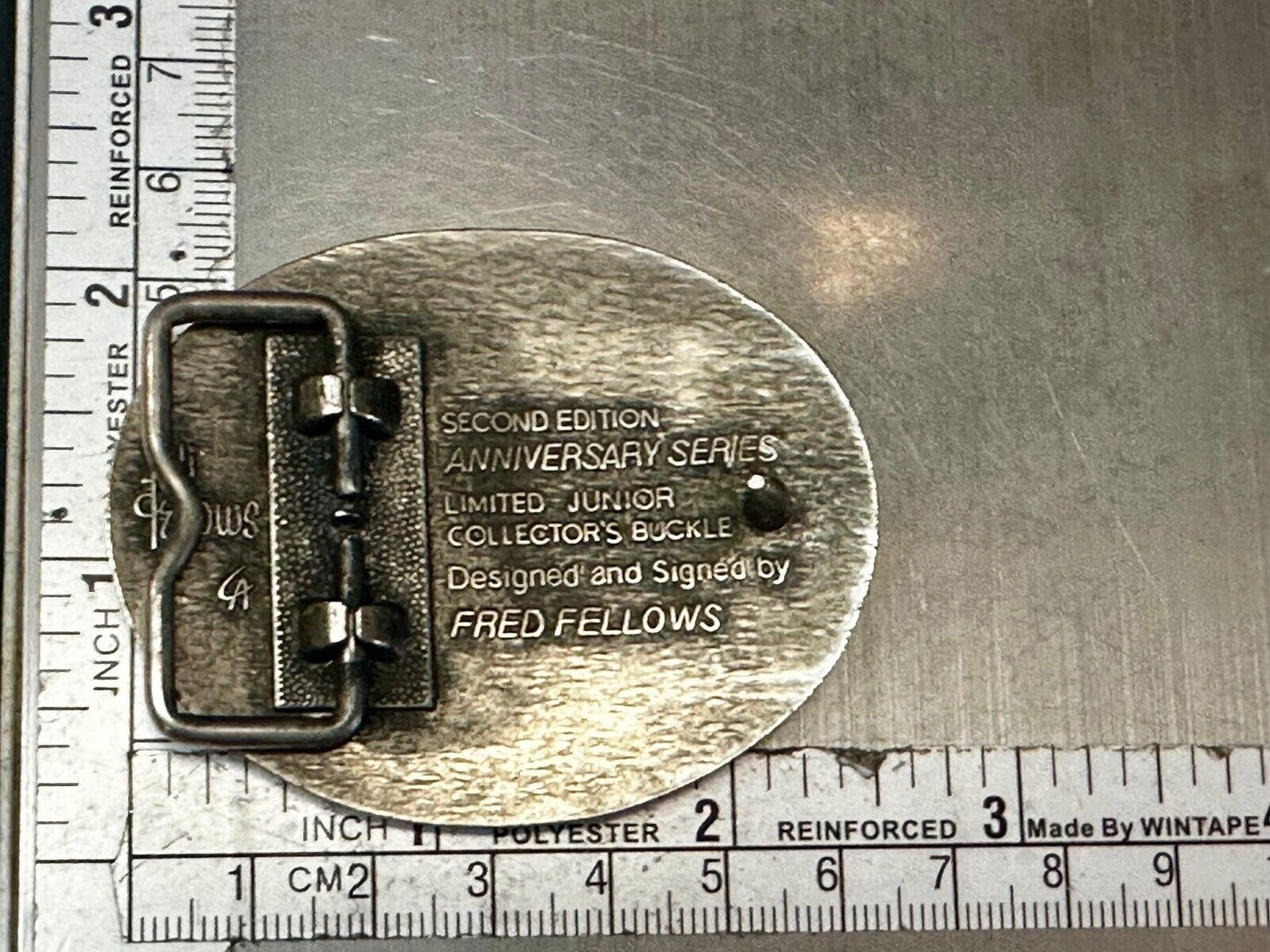 1984 Youth Hesston National Finals Rodeo NFR Collectors Rodeo Cowboy Belt Buckle