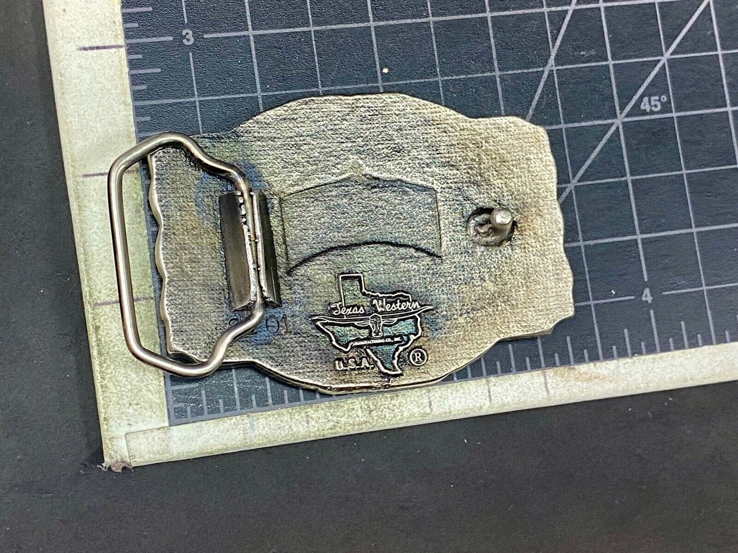 1985 National Scout Jamboree Belt Buckle Boy Scouts Of America By Texas Western