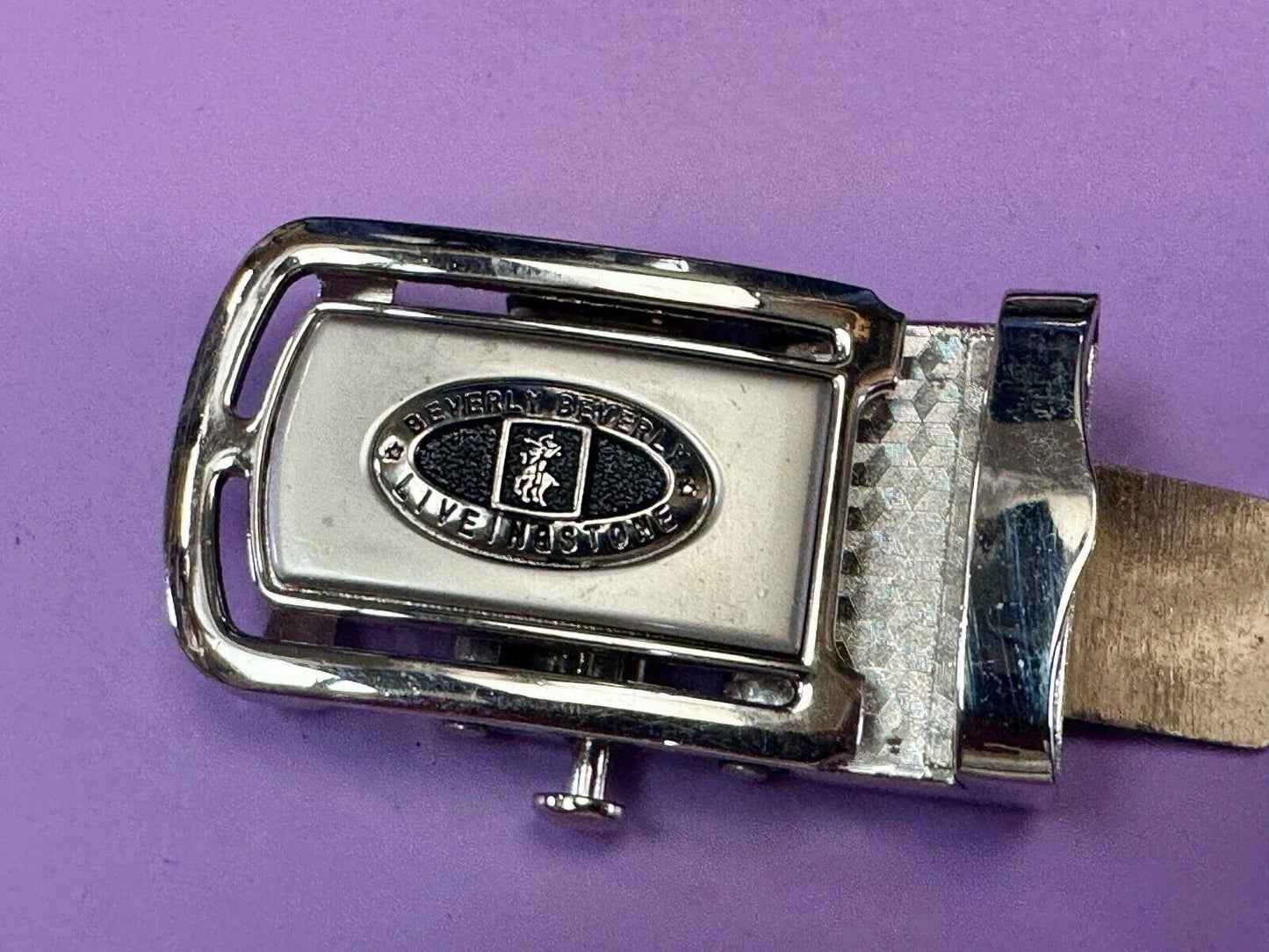 Beverly Liveingstone Vintage Ratchet Style Dress Replacement Belt Buckle
