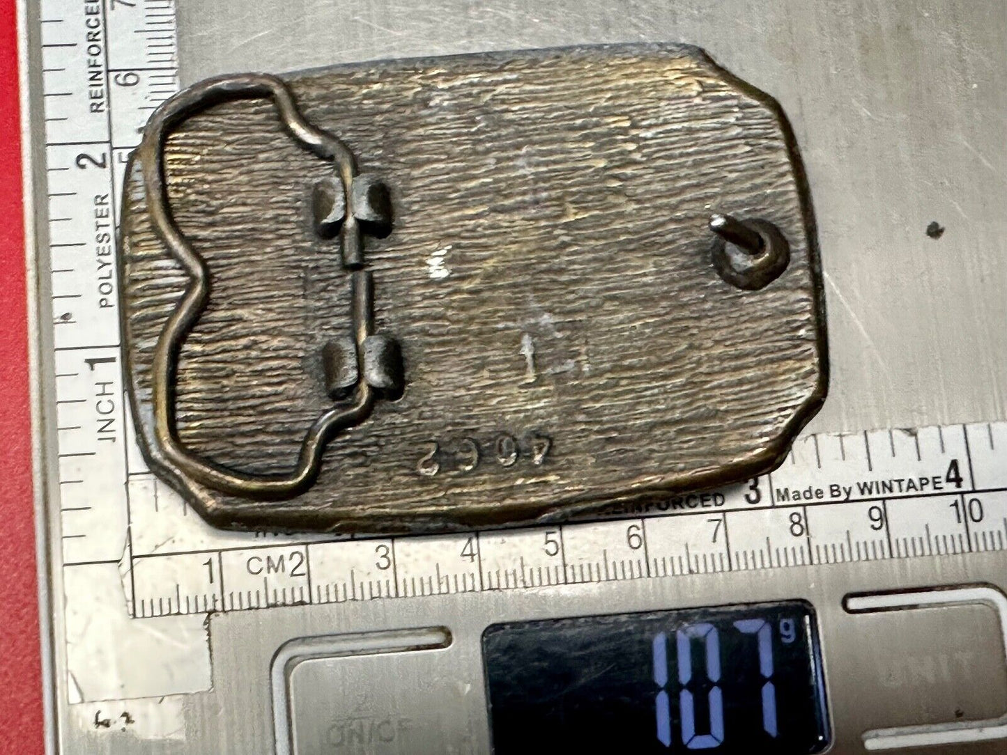 Beautiful American Eagle USA W/ stars sun rays vintage belt buckle
