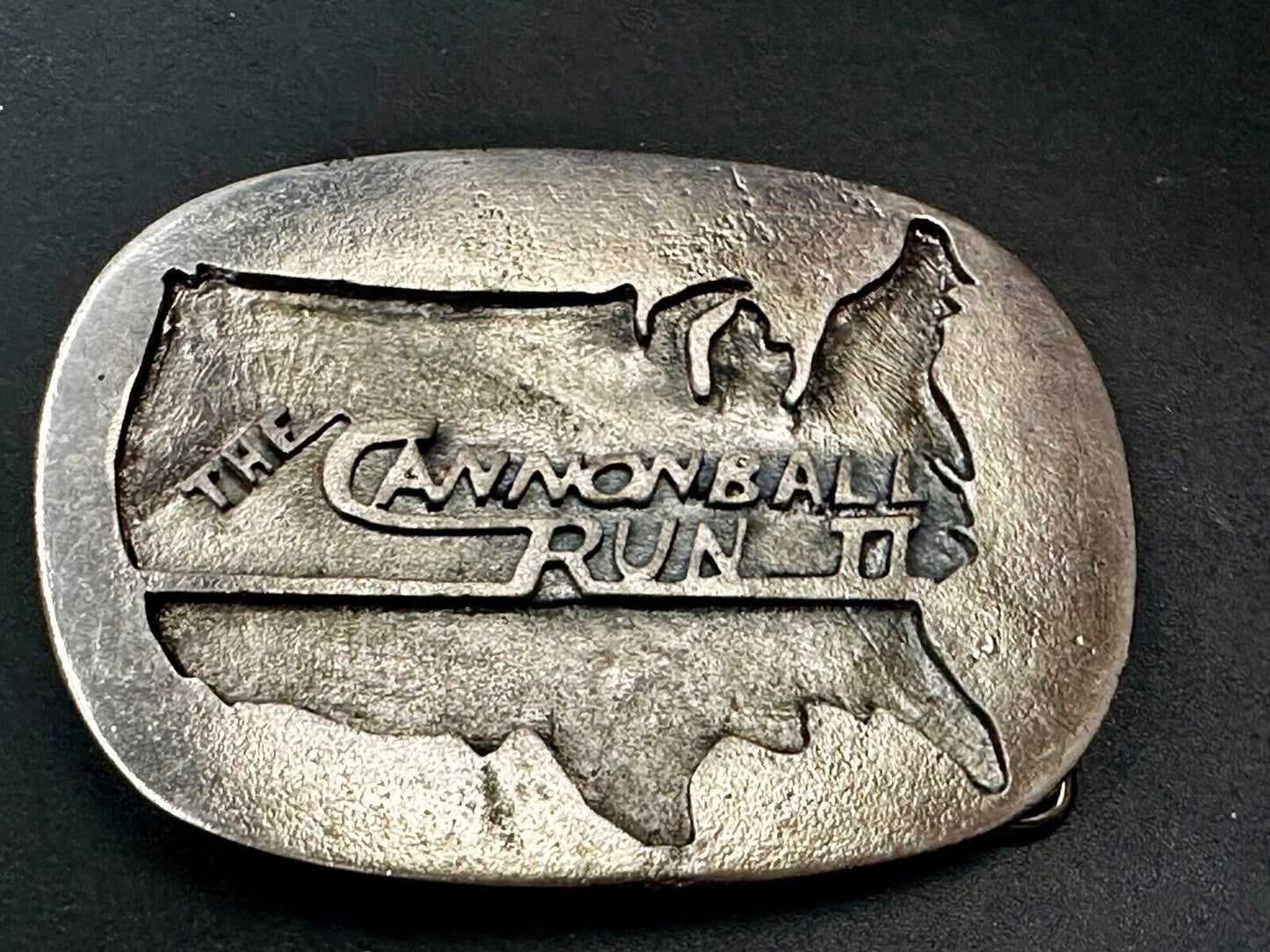 The Cannonball Run II 2 Movie Crew Gift Promo Hal Needham Belt Buckle