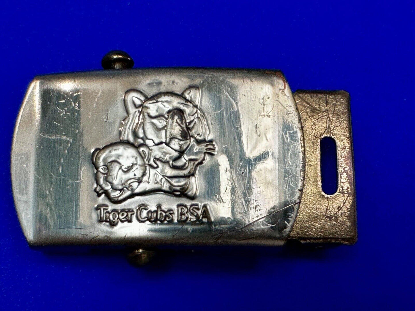 Tiger Cub Scout Replacement Solid Brass USA made Uniform Belt Buckle