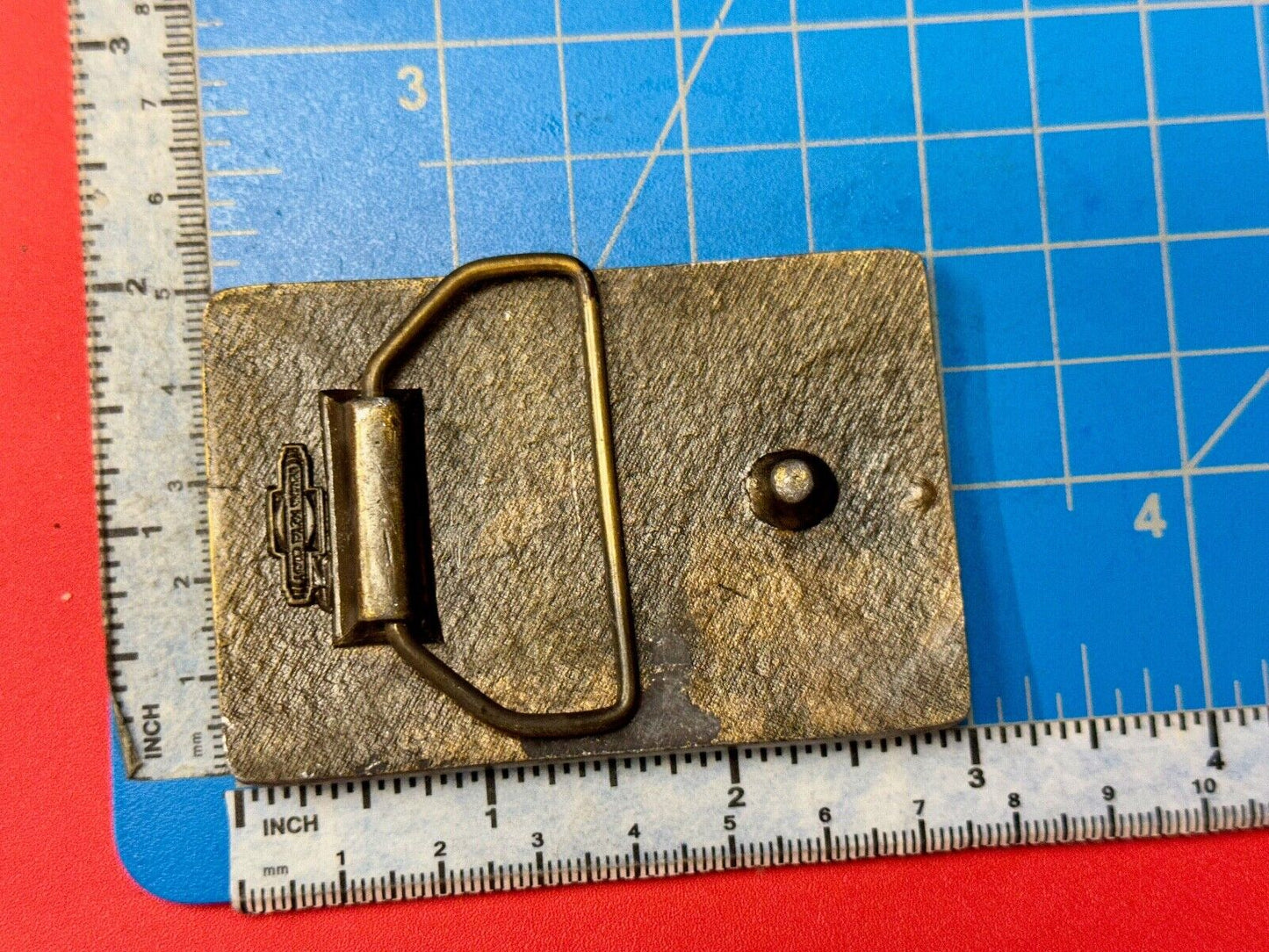 Tailgrabber Century Club Commemorative Vtg. Belt Buckle by Indiana Metal Craft