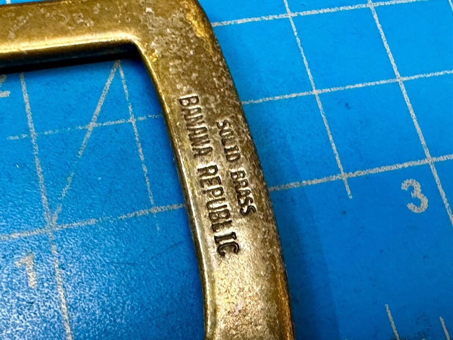 Banania Republic replacement Solid Brass Belt Buckle