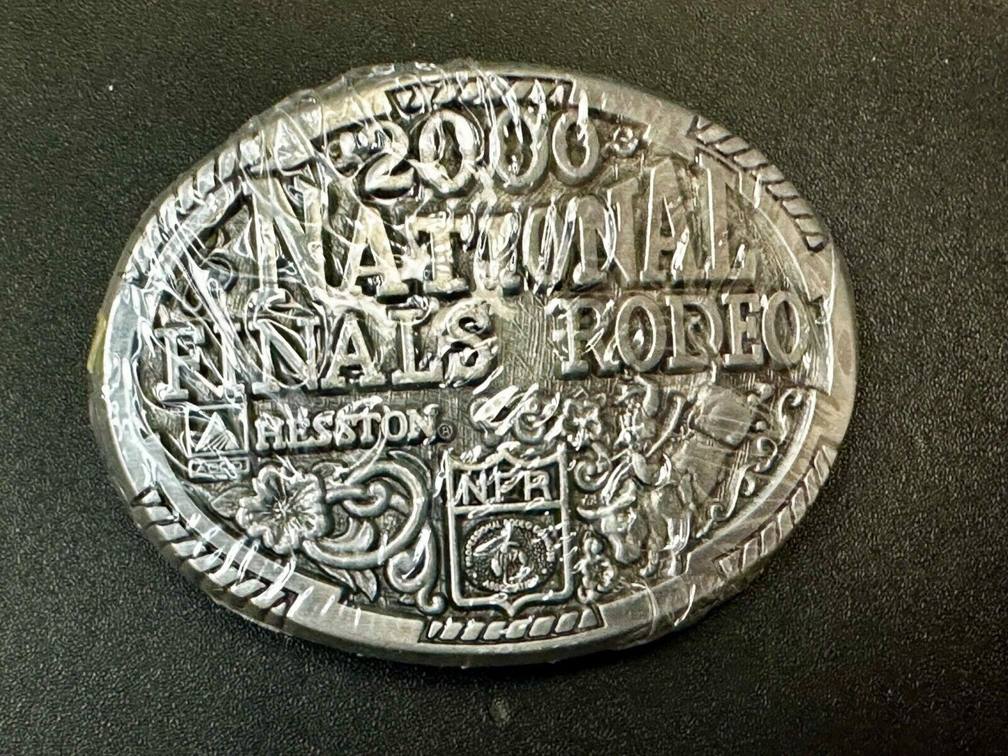 2000 NFR National Finals Rodeo NOS Youth Size Montana Silversmiths Belt Buckle