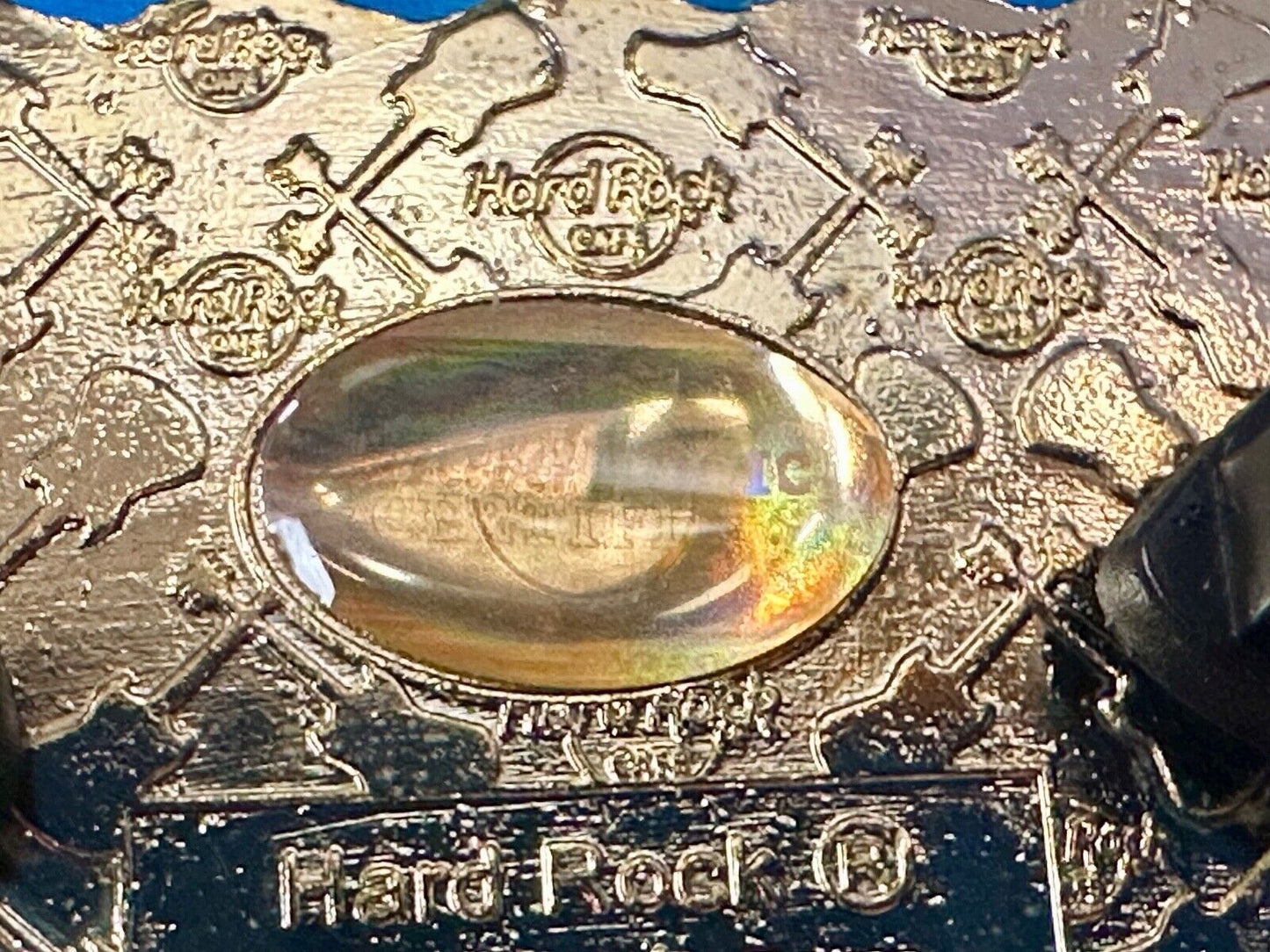 2009 Hard Rock Cafe Collectors San Diego California Stamp Style pin