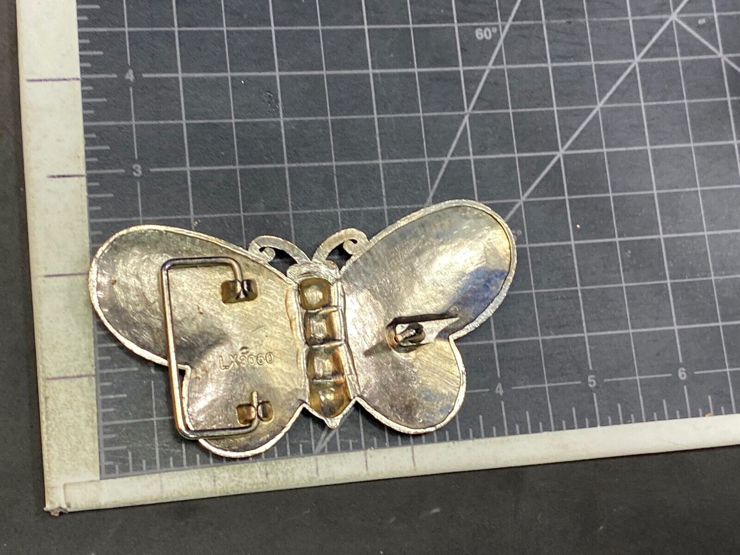 Beautiful large - 4" wide! Cut out figural Butterly, LX3060