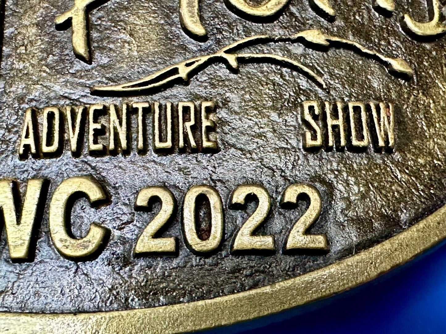 BIG HORN SHOW 2022 Outdoor Adventure Inland N.W. INWC Spokane WA Belt Buckle