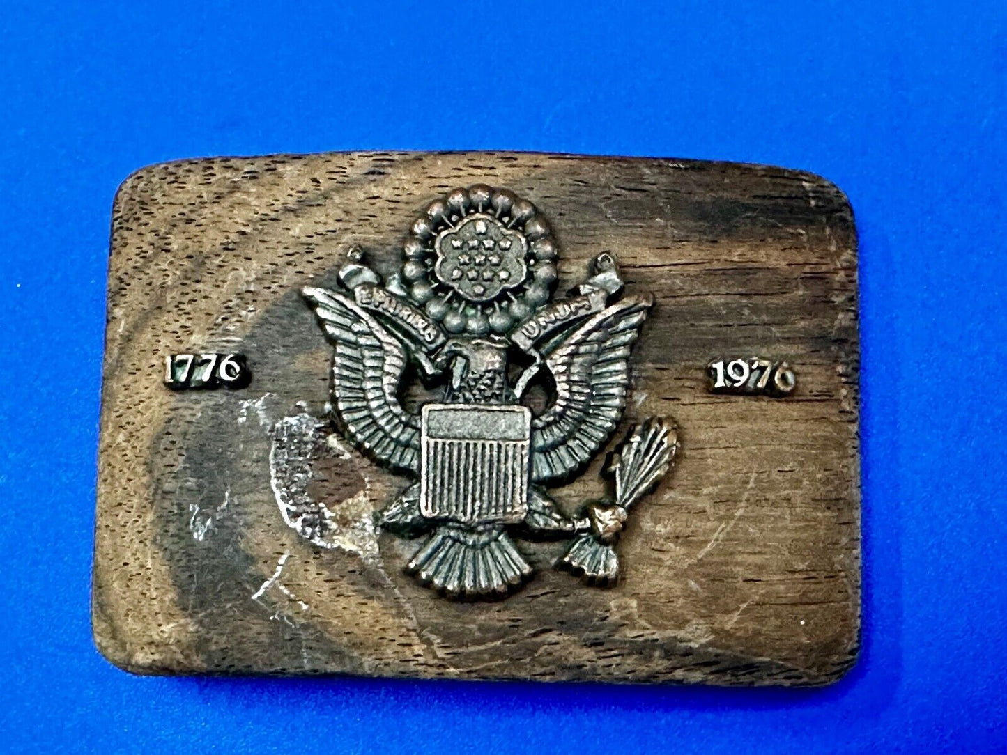 Belt Buckle bicentennial Spirit Of 76 Colorful Patriotic Marching Band American