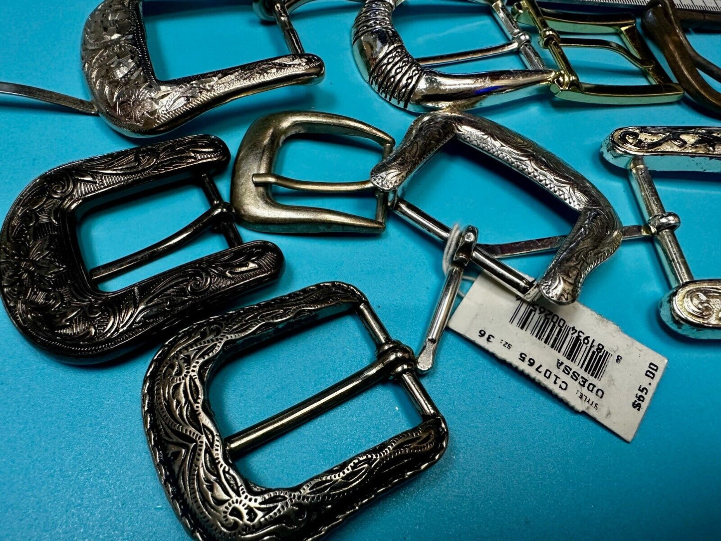 20 Vintage & Modern Ranger Style Belt buckles - Lot, Grab Bag - Resale Gifts!