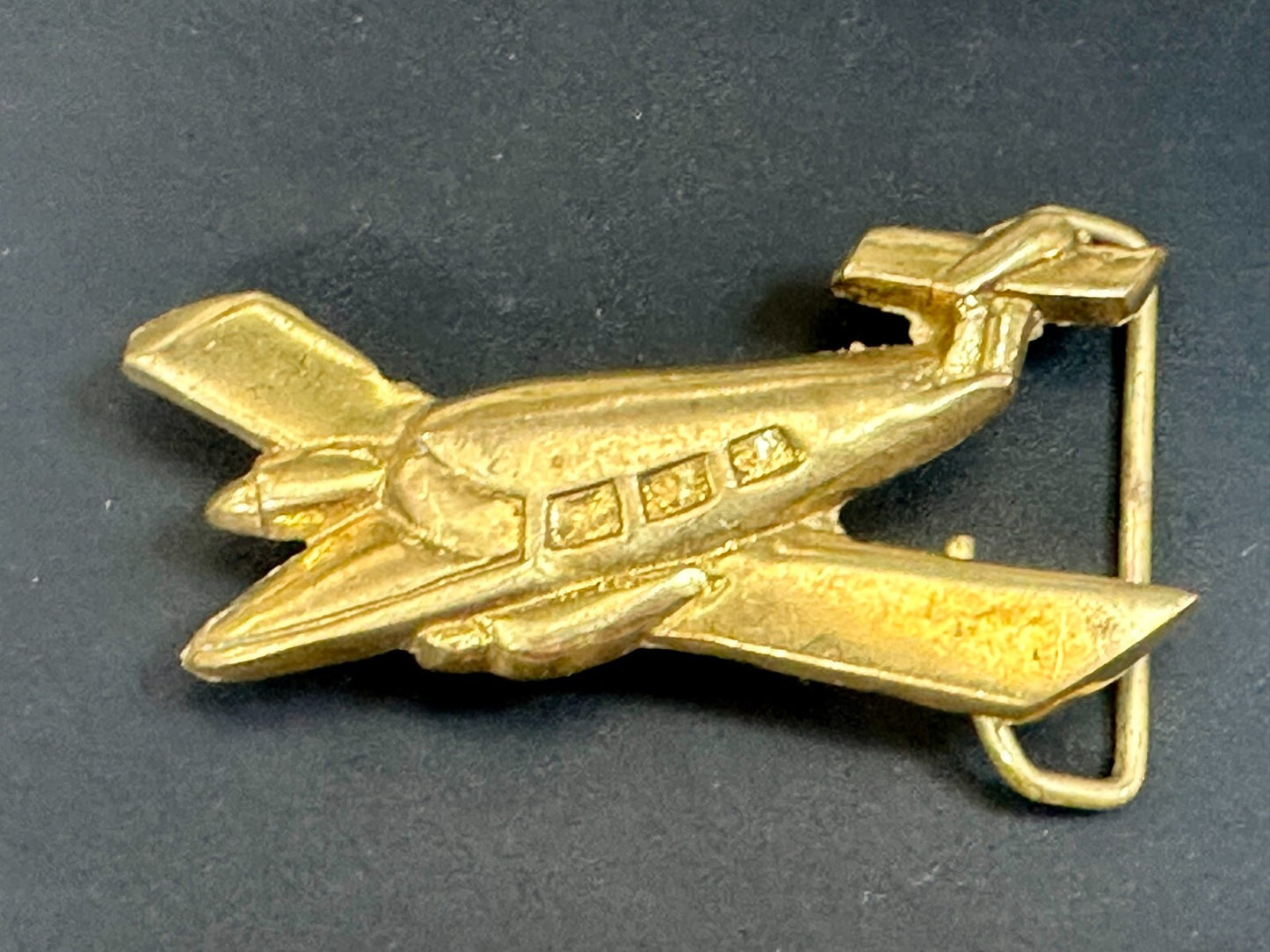 Beechcraft King AirPlane Aircraft Figural Private Pilot Cessna Belt Buckle