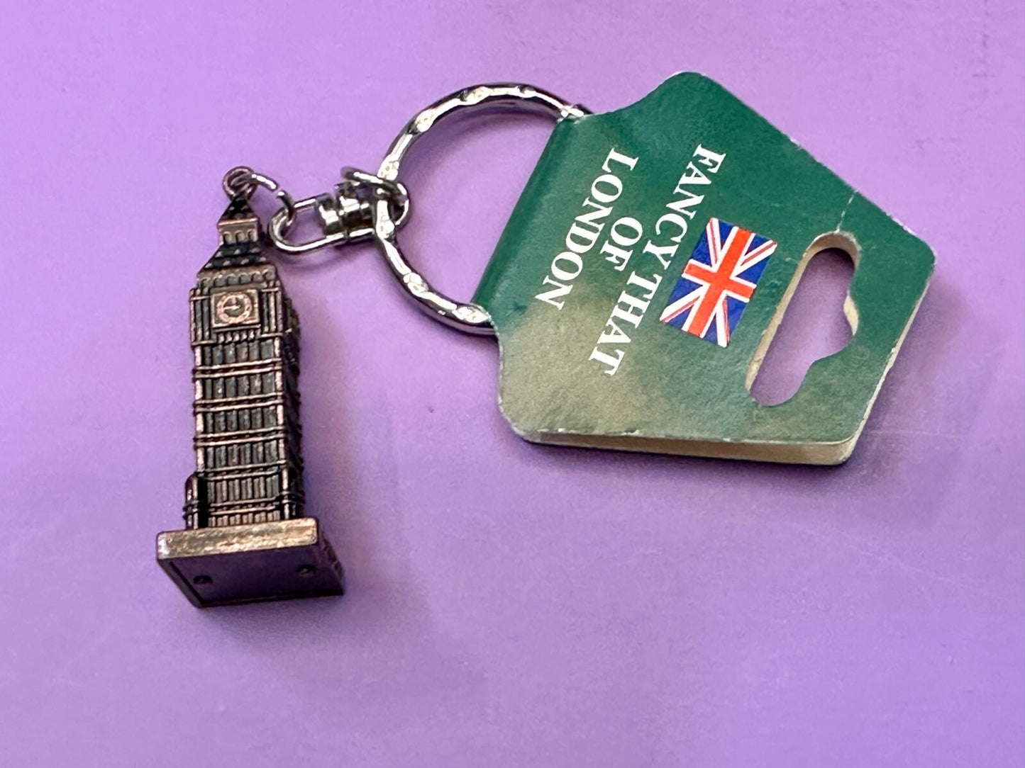 Big Ben Fancy That of London Souvenir Gift Keychain - Key Ring Chain