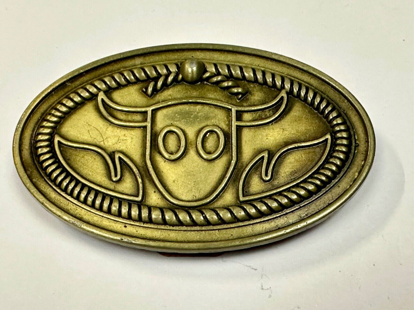 Abstract Western Texas longhorn Steer rodeo cowboys CAR Saddle paper CLIP