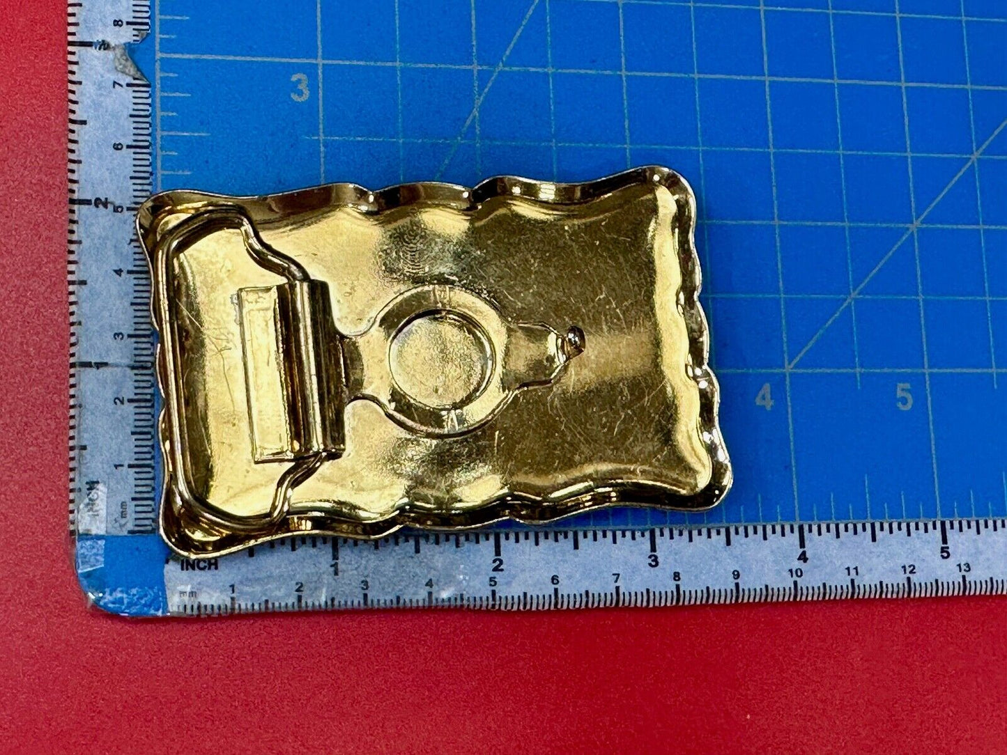 vintage car collectors auto vintage belt buckle with space to customize!