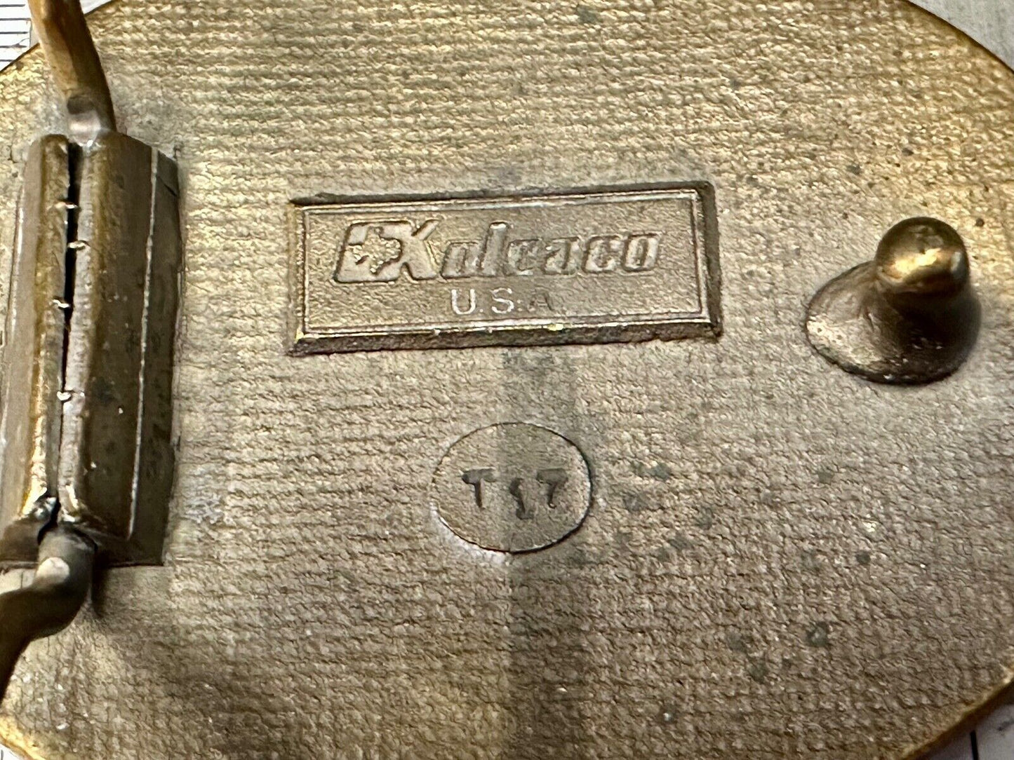 The Great State of Texas - Xalcaco T-17 Vintage belt buckle