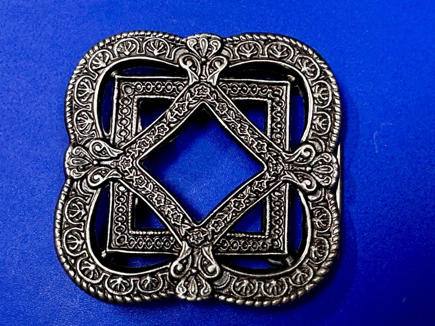 Vintage Art Deco Style Openwork Replacement Belt Buckle