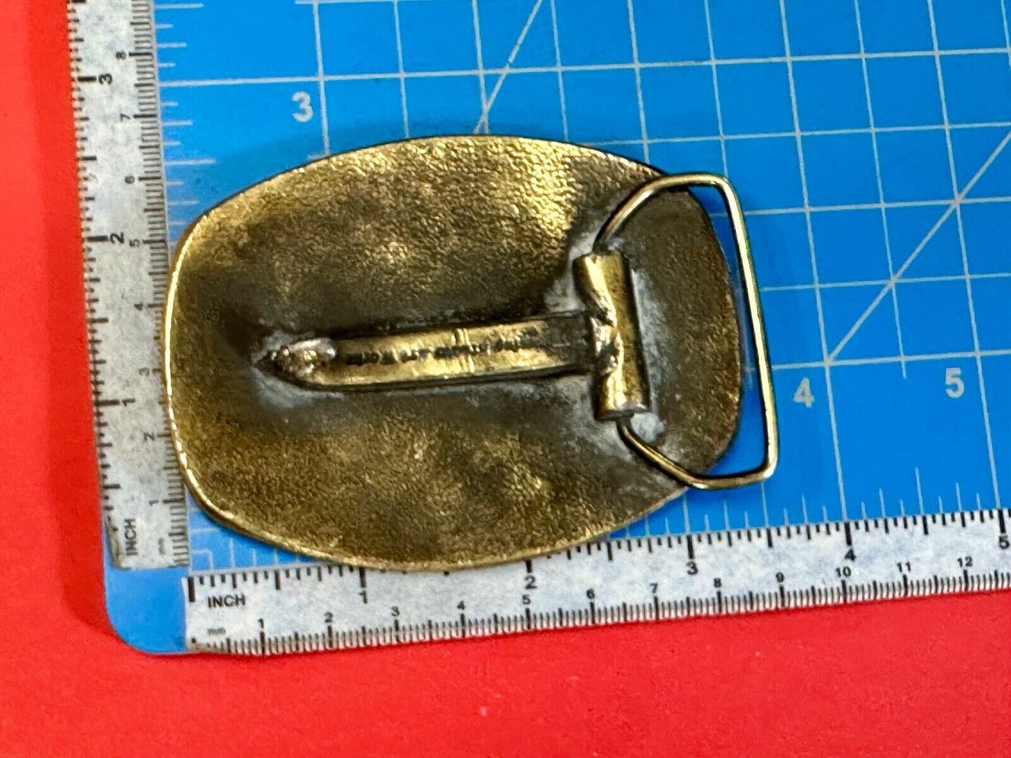 Vintage Belt Buckle Deco Equitable by Wyoming Studio Art Works