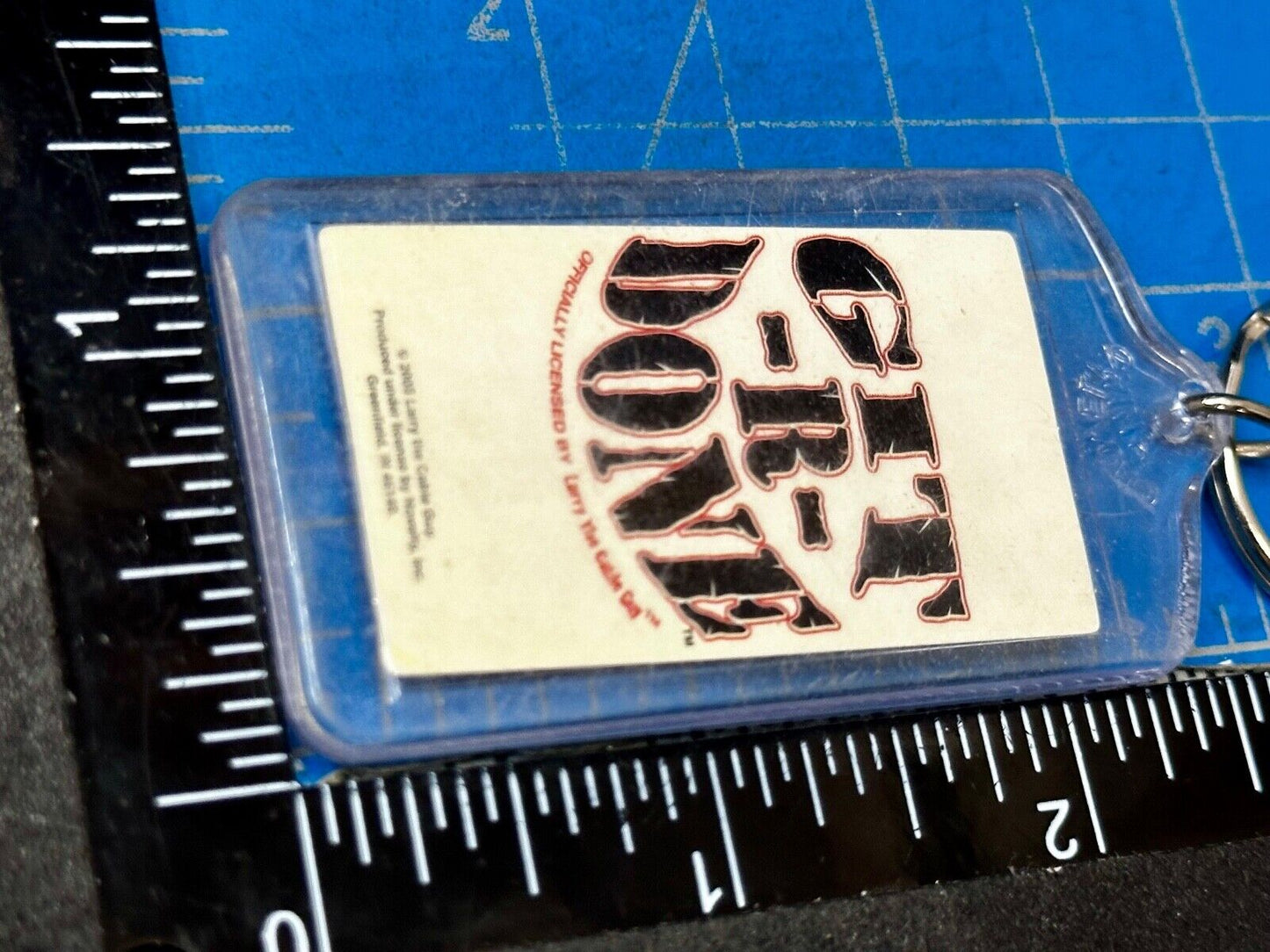 That's Funny Right There Larry The Cable Guy NOS Green Color Keychain Key Ring